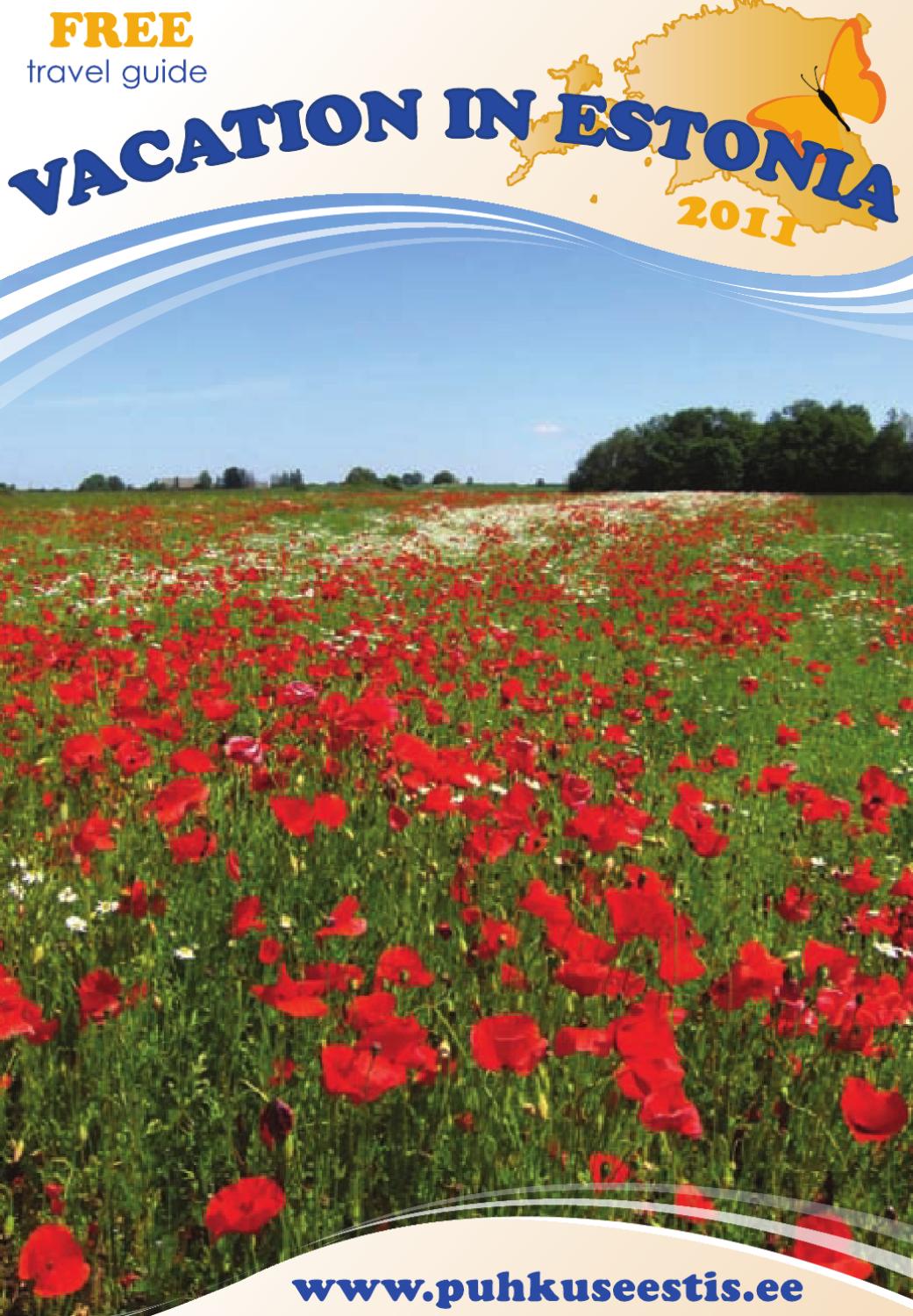 Vacation in Estonia 2011 by Puhkus Eestis - Issuu