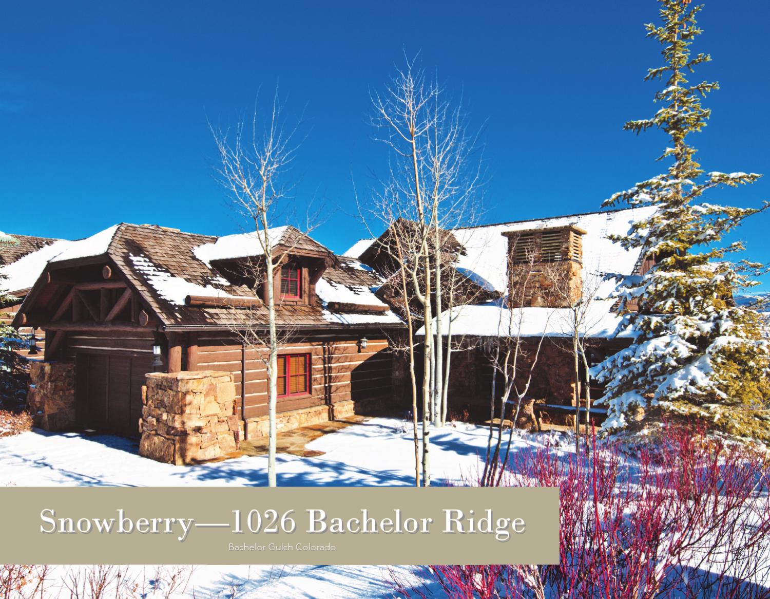1026 Bachelor Gulch Snowberry Bachelor Gulch, Colorado by David