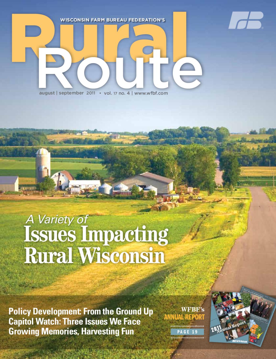Rural Route by Wisconsin Farm Bureau - issuu Rural Route by Wisconsin Farm Bureau - issuu -