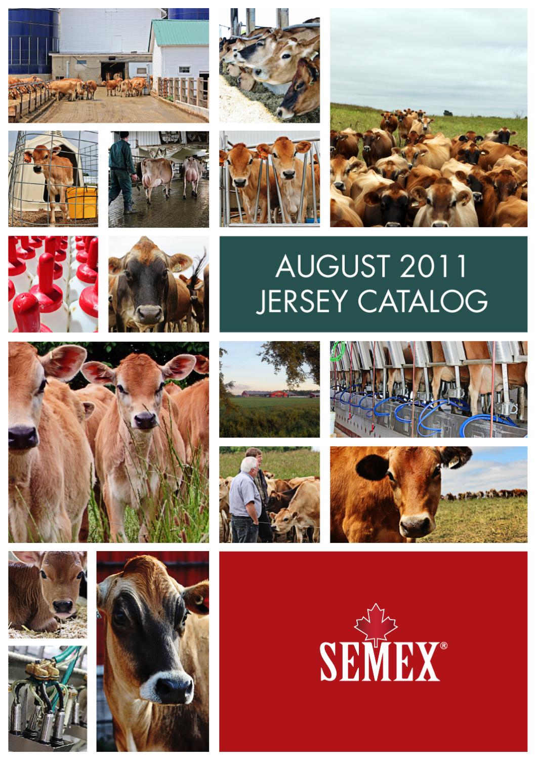 Semex August 2011 USA Jersey Catalog by Semex Issuu