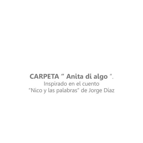 Carpeta "Anita di Algo" 第 3 页