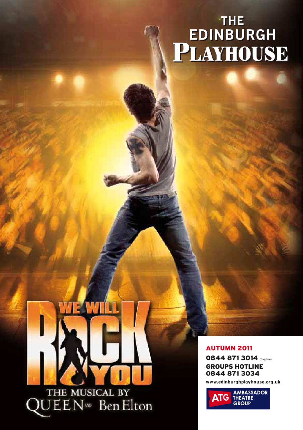 The Edinburgh Playhouse Autumn Brochure 2011 by Ambassador Theatre