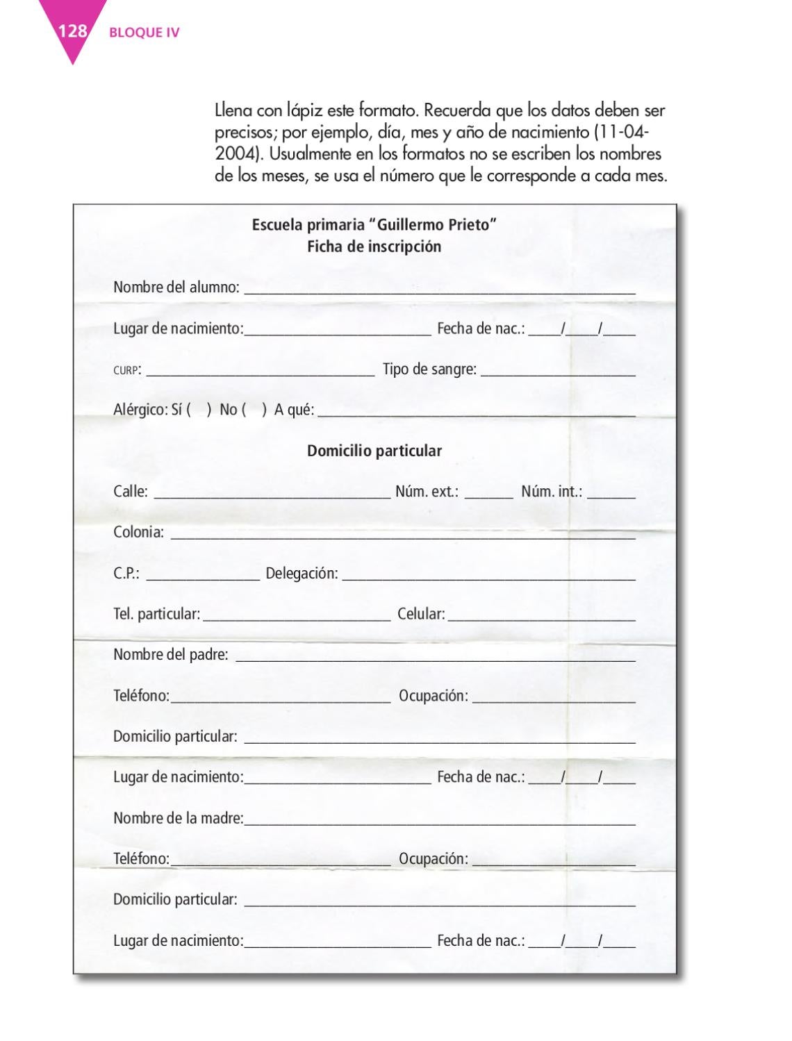 Español 4to. Grado by Rarámuri - Issuu