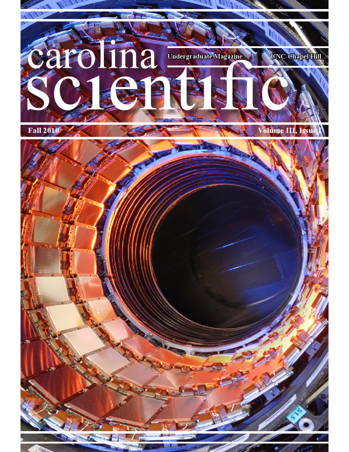 Fall 2010 Issue by Carolina Scientific Issuu