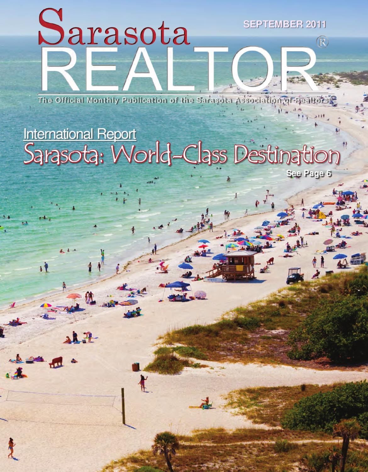 Sarasota Realtor Magazine September 2011 by REALTOR® Association of