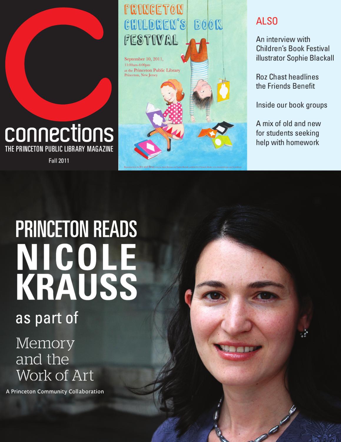 Connections Fall 2011 by Princeton Public Library Issuu