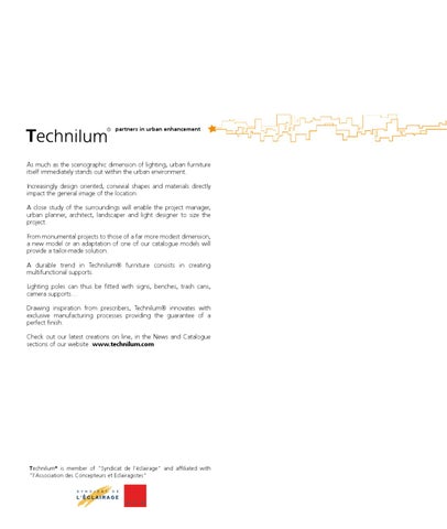Stockholm Lighting 灯饰目录 · Technilum 建筑 灯饰 第 3 页