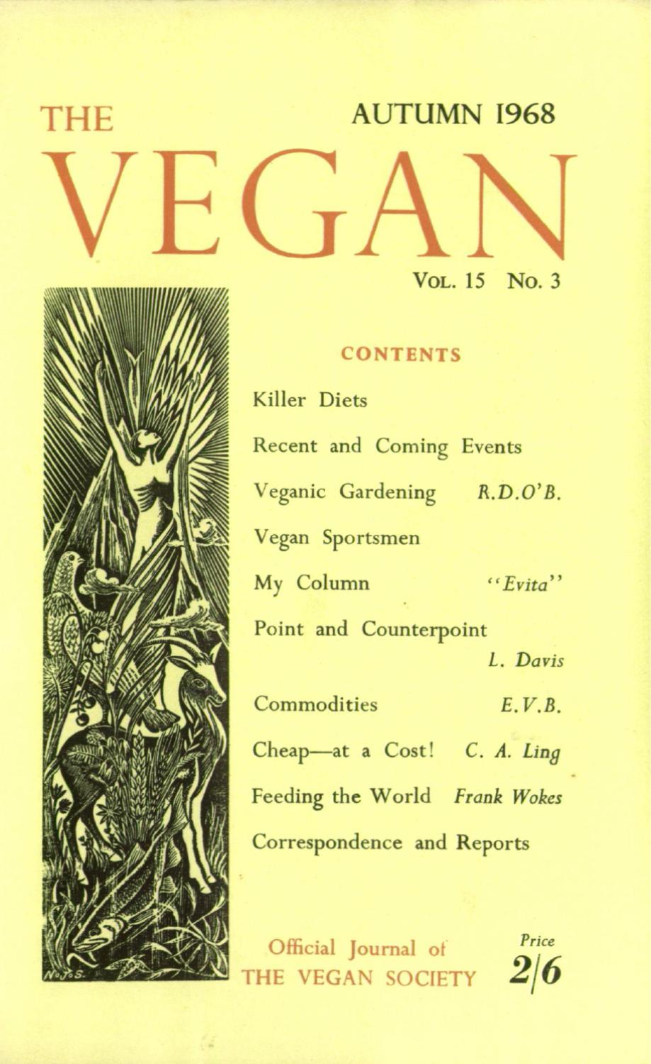 The Vegan Autumn 1968 by The Vegan Society issuu The Vegan Autumn 1968 by The Vegan Society issuu