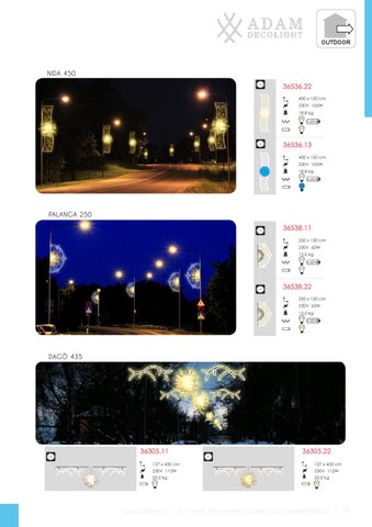 ADAMLIGHTS Adam Decolight Christmas 灯饰目录 2011 / 2012 第 19 页