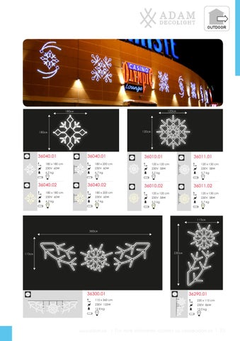 ADAMLIGHTS Adam Decolight Christmas 灯饰目录 2011 / 2012 第 23 页