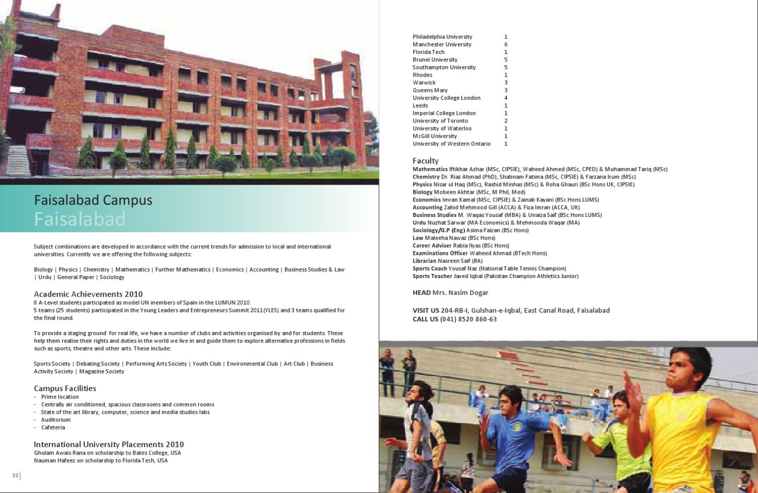 A Level Prospectus By Beaconhouse Issuu