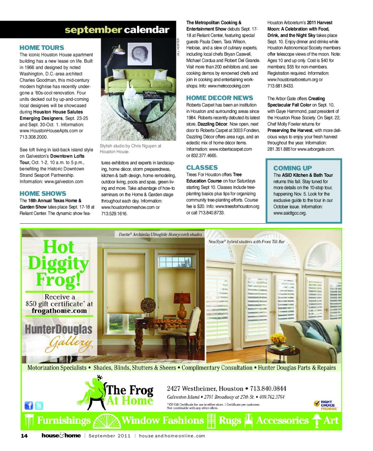 Houston House Home Magazine September 2017 Issue By Houston House Home Magazine September 2017 Issue By Issuu