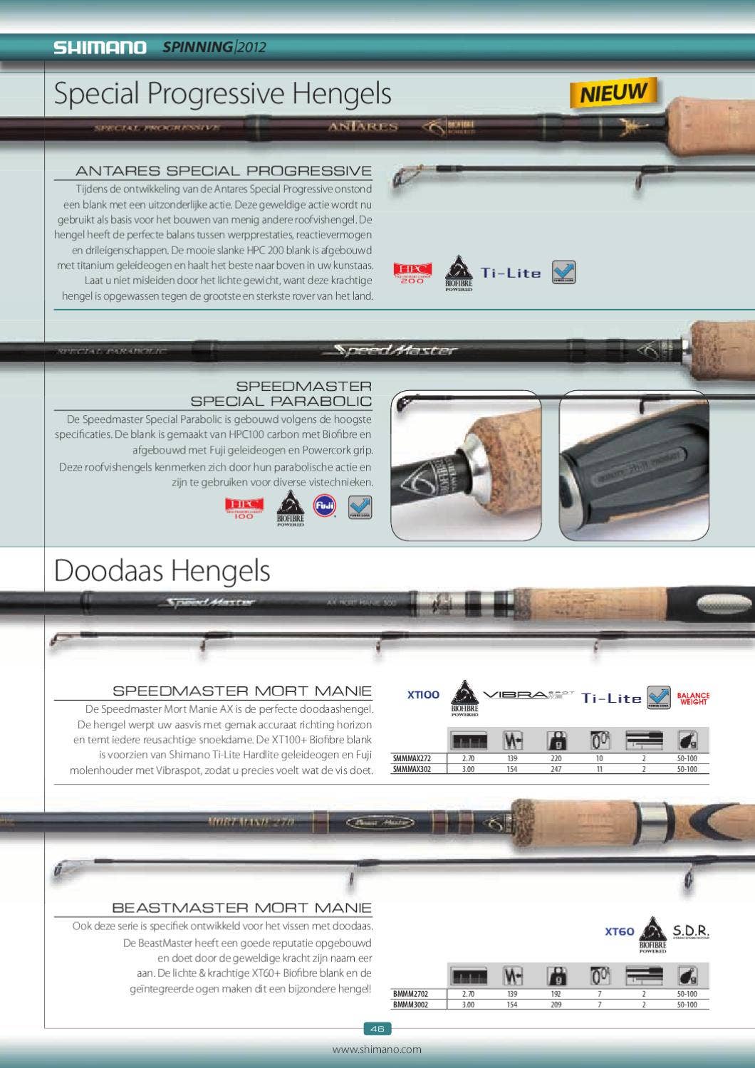 Shimano catalogue 2012 Dutch by Shimano Europe BV - Issuu