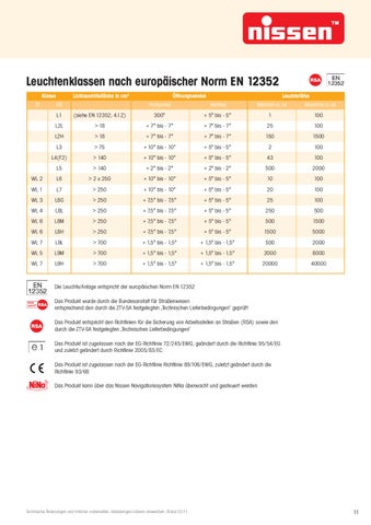 TANGRAM. Werbeagentur GmbH & Co. KG Nissen 灯饰目录 deutsch 2011 3 第 11 页