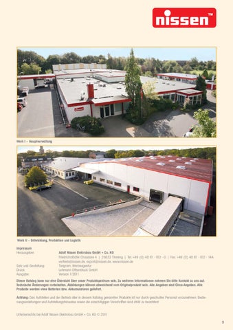 TANGRAM. Werbeagentur GmbH & Co. KG Nissen 灯饰目录 deutsch 2011 3 第 3 页