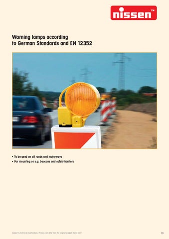 TANGRAM. Werbeagentur GmbH & Co. KG Nissen 灯饰目录 englisch 2011 3 第 13 页