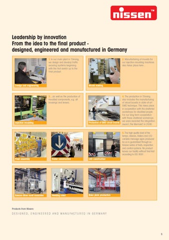 TANGRAM. Werbeagentur GmbH & Co. KG Nissen 灯饰目录 englisch 2011 3 第 5 页