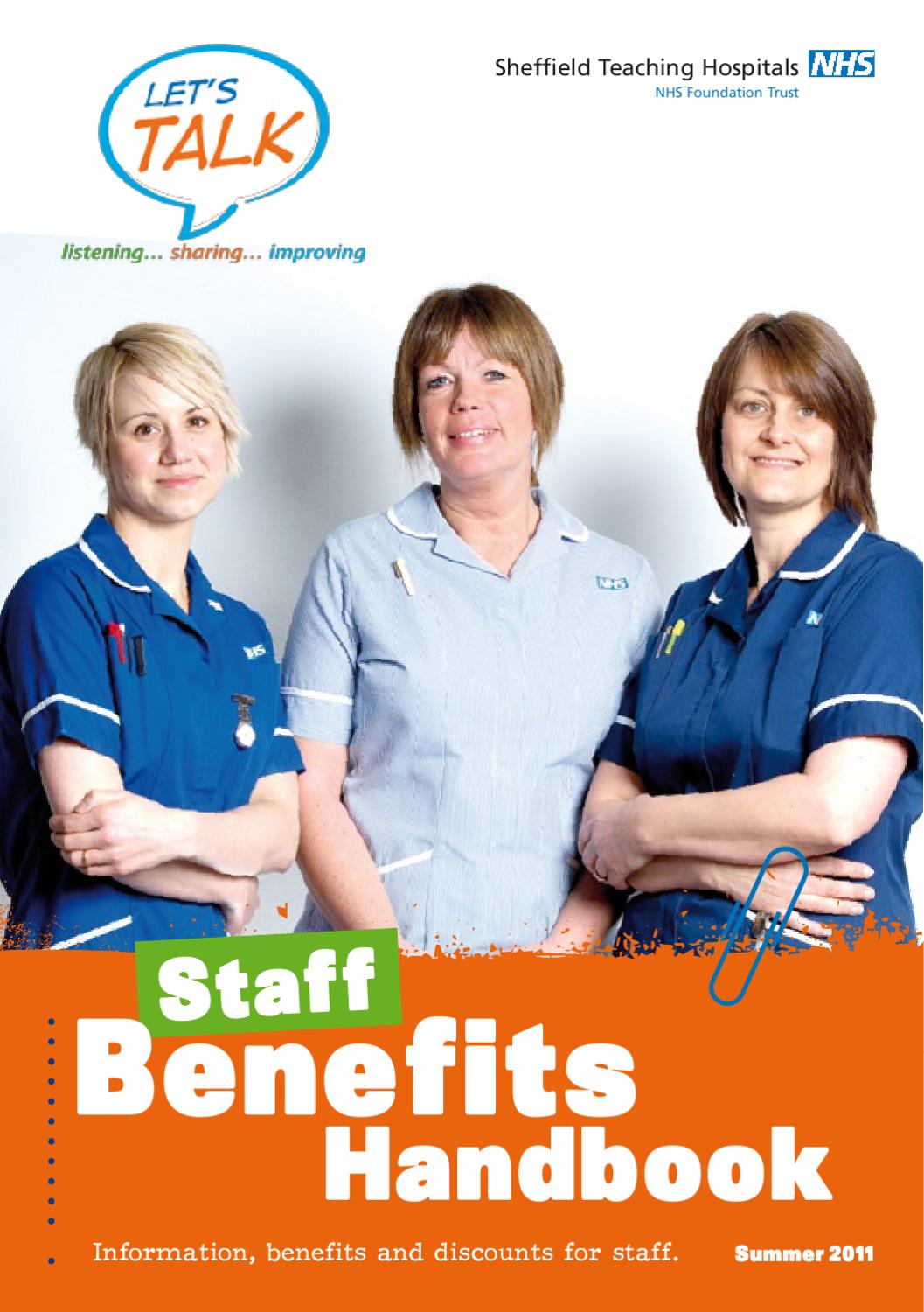 Staff Benefits Handbook, Sheffield Teaching Hospitals by Octagon D&M