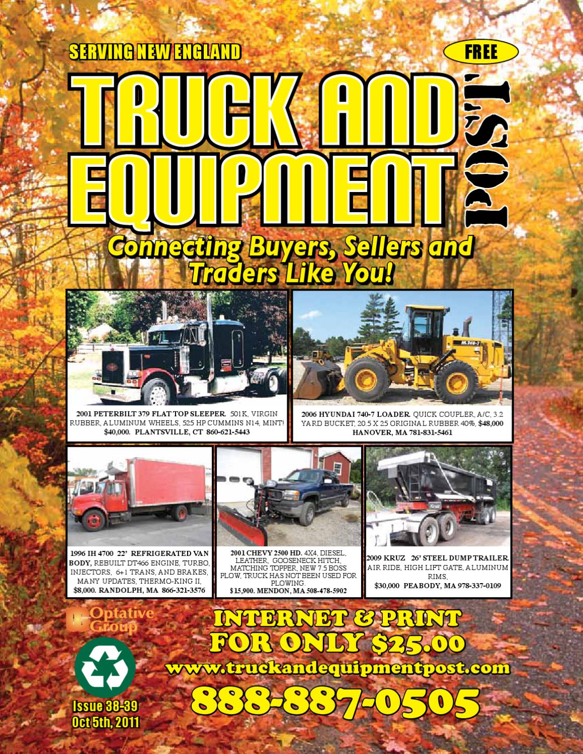 Truck And Equipment Post Issue 3839, 2011 by 1ClickAway Issuu