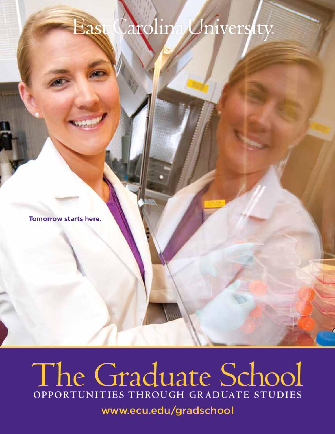 Graduate School Recruitment Brochure by East Carolina University Issuu