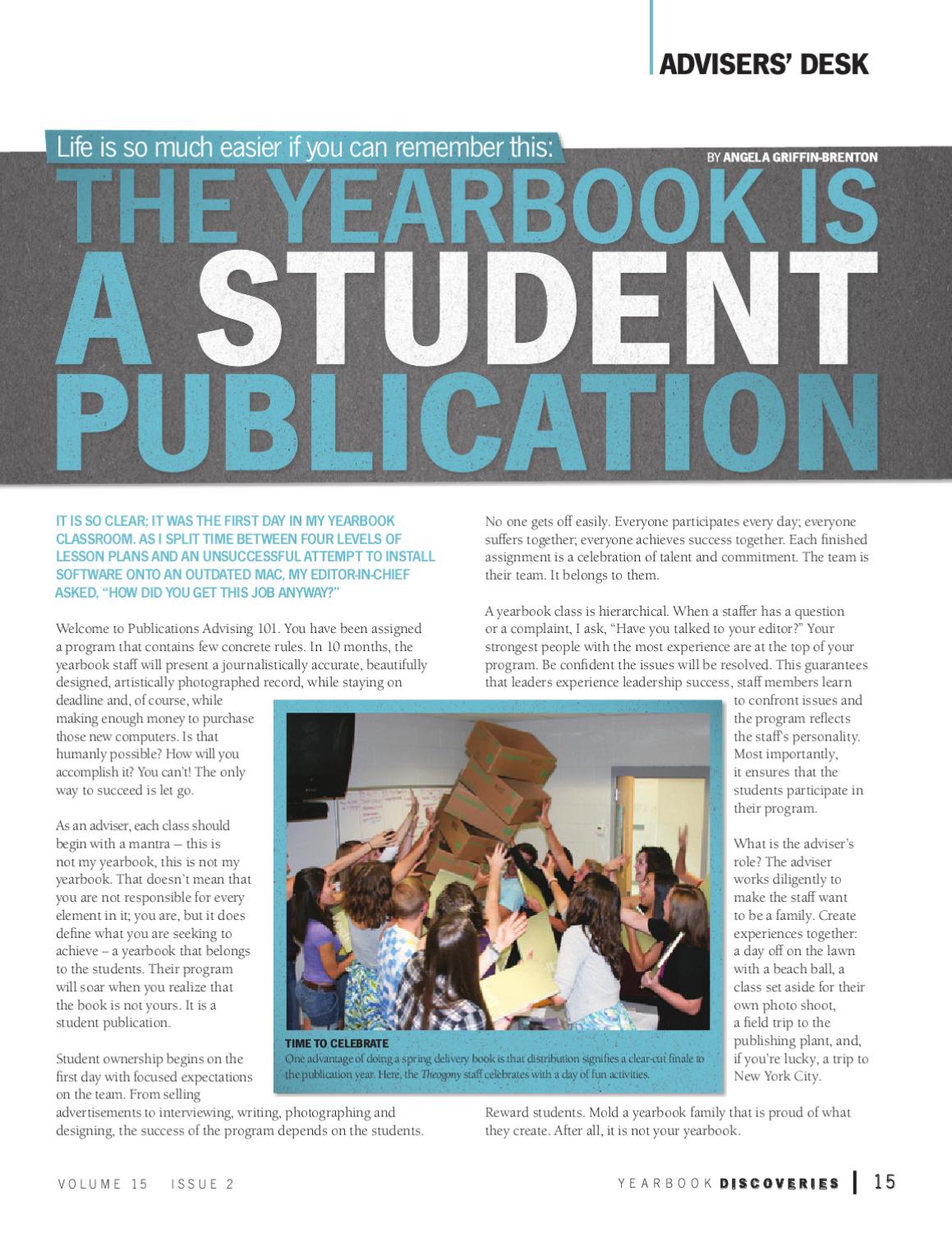 DISCOVERIES VOL15 ISSUE 2 by Herff Jones Yearbooks Issuu