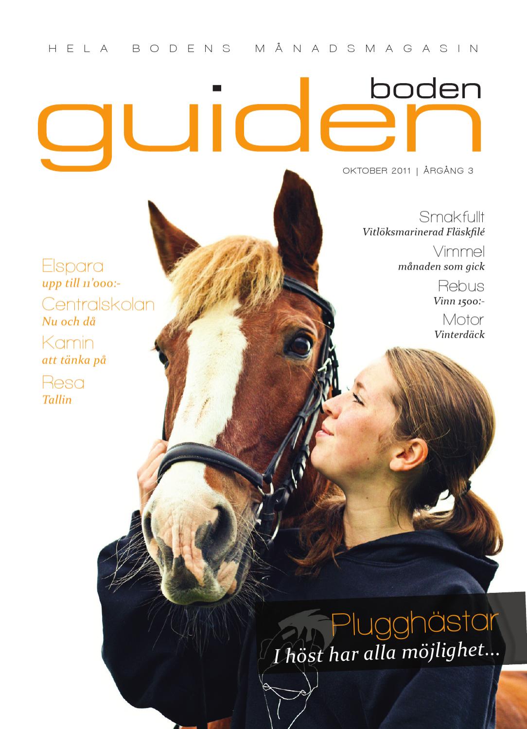 Bodenguiden oktober by Boden Guiden - Issuu