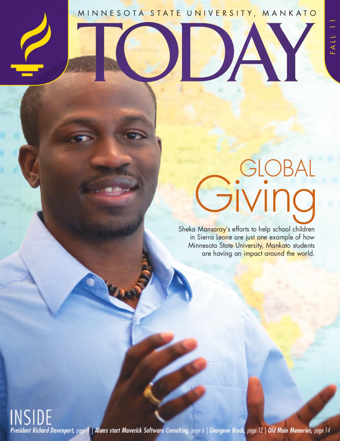 Fall 2011 TODAY issue by Minnesota State University, Mankato Issuu