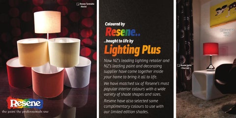 Lighting Plus × Resene Shades 灯饰型录 第 7 页