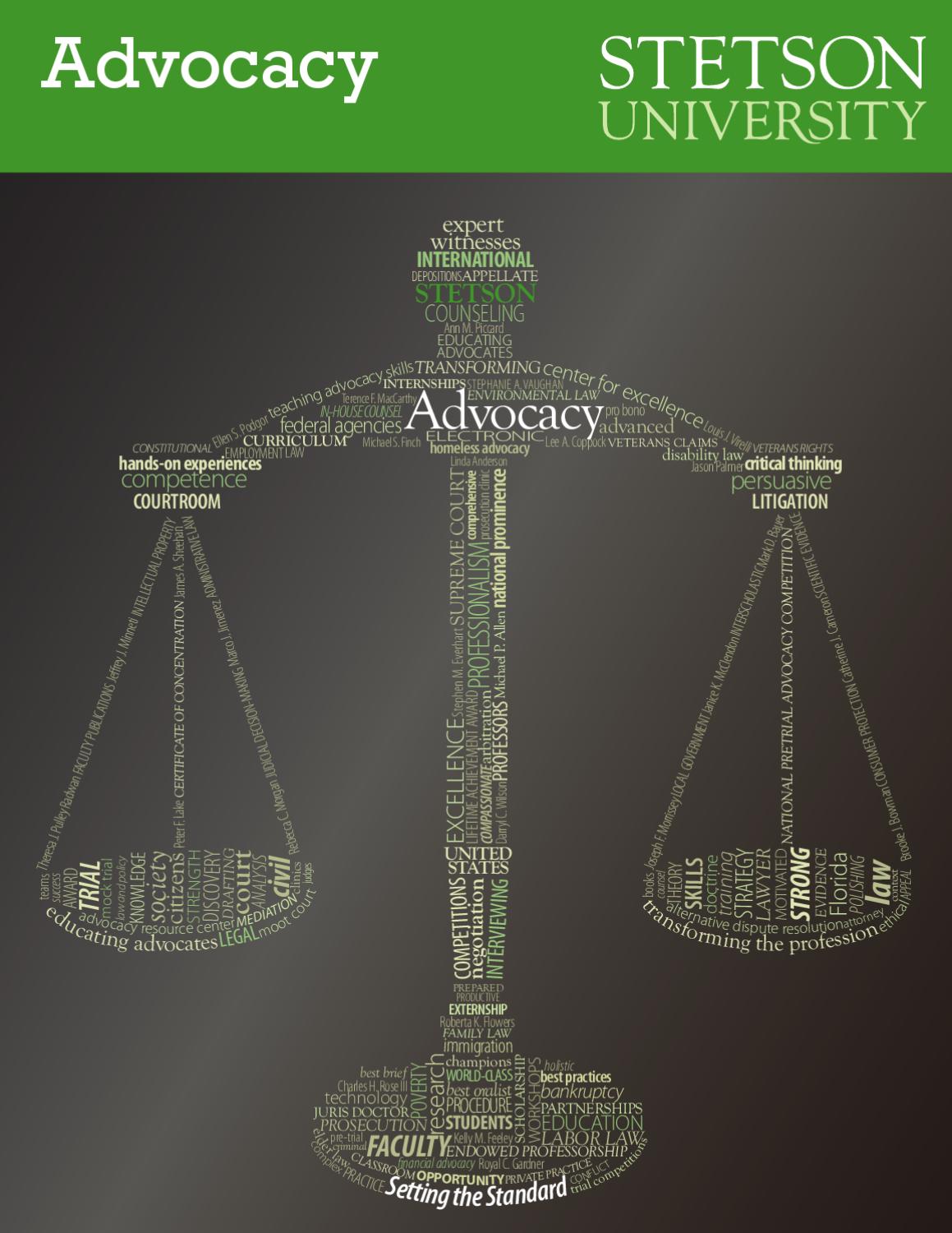 Advocacy at Stetson Law by Stetson University College of Law Issuu