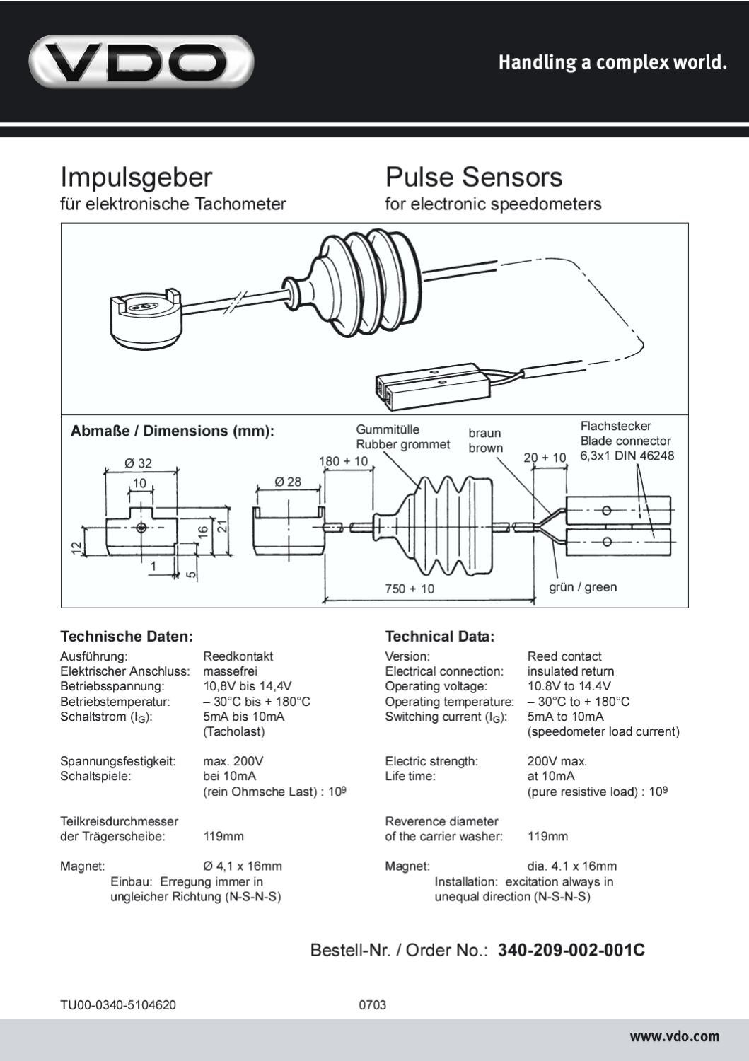 Howard Instruments /Speed%20sensors%20and%20accessories by howard instruments - Issuu