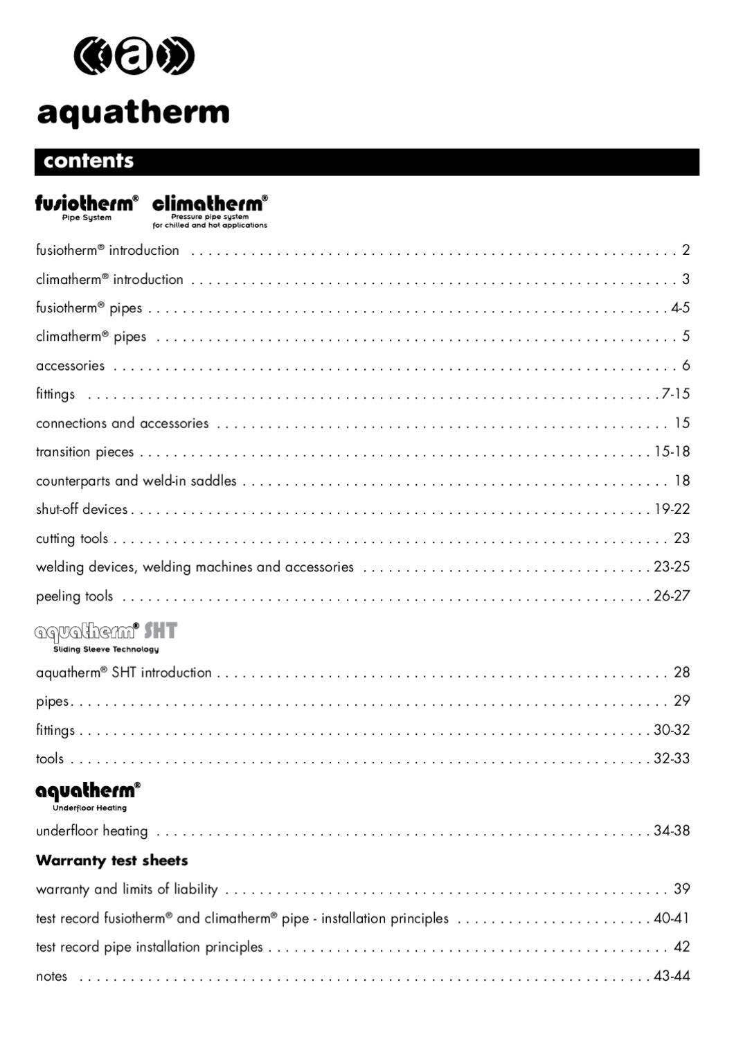 Aquatherm Product catalog by Redfire Design Issuu