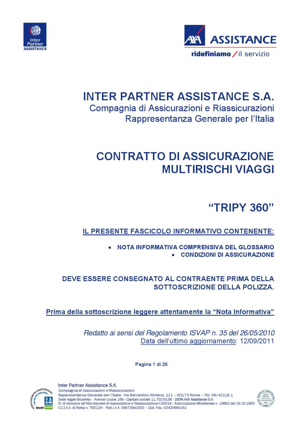 scarica attestato di rischio axa