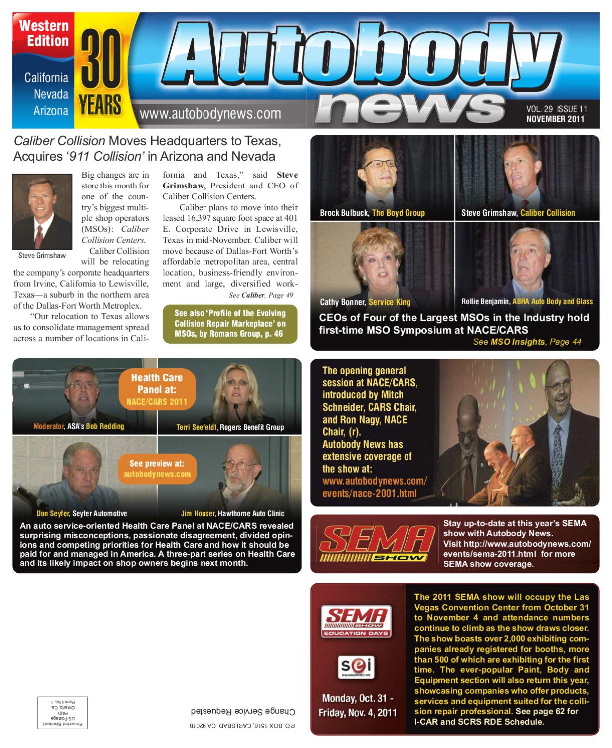 Autobody News November 2011 Western Edition by Autobody News - Issuu