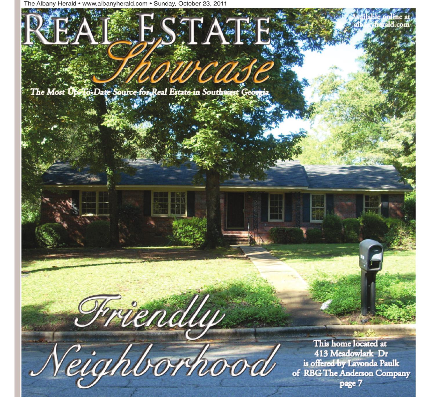 Albany Herald Real Estate Showcase 102311 by Daily Post