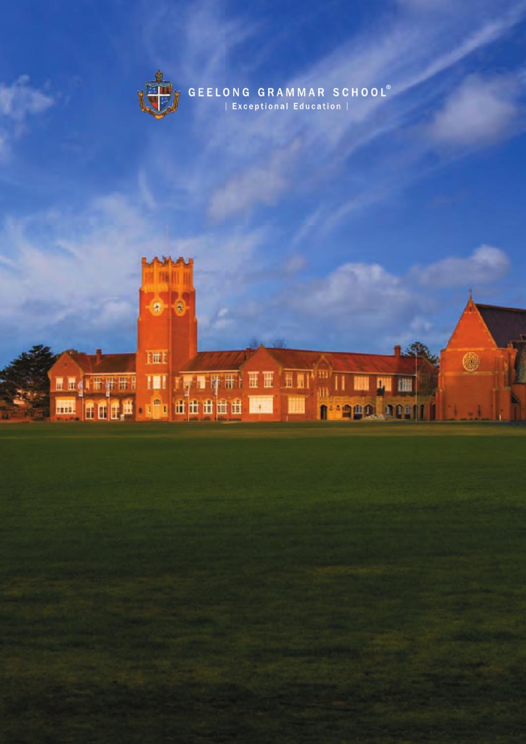 Geelong Grammar School Prospectus by Geelong Grammar School Issuu