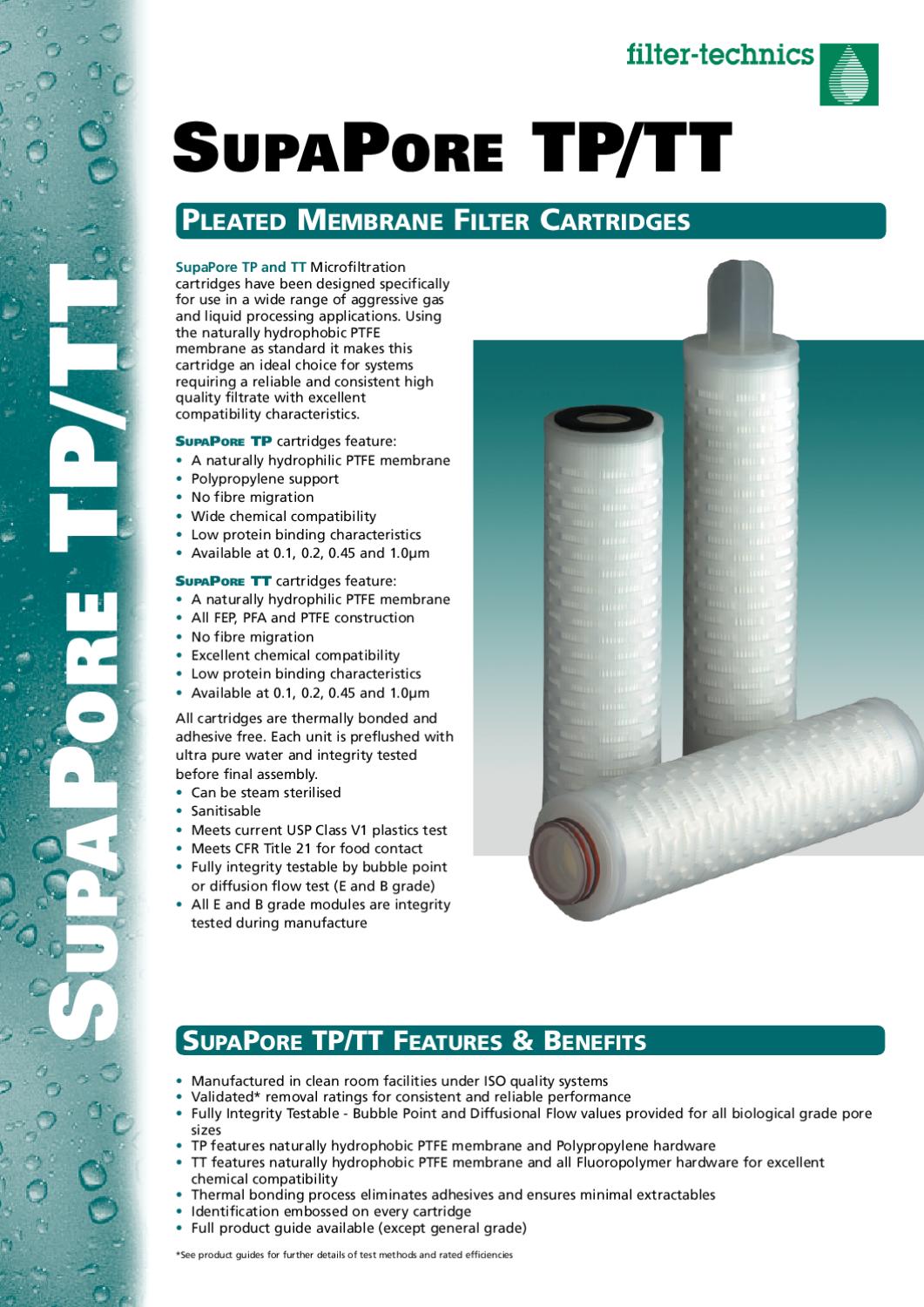 Water Filter Cartridge Catalog FilterTechnics by FilterTechnics Issuu
