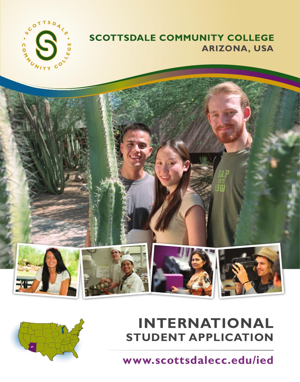 international student viewbook and application by Scottsdale Community
