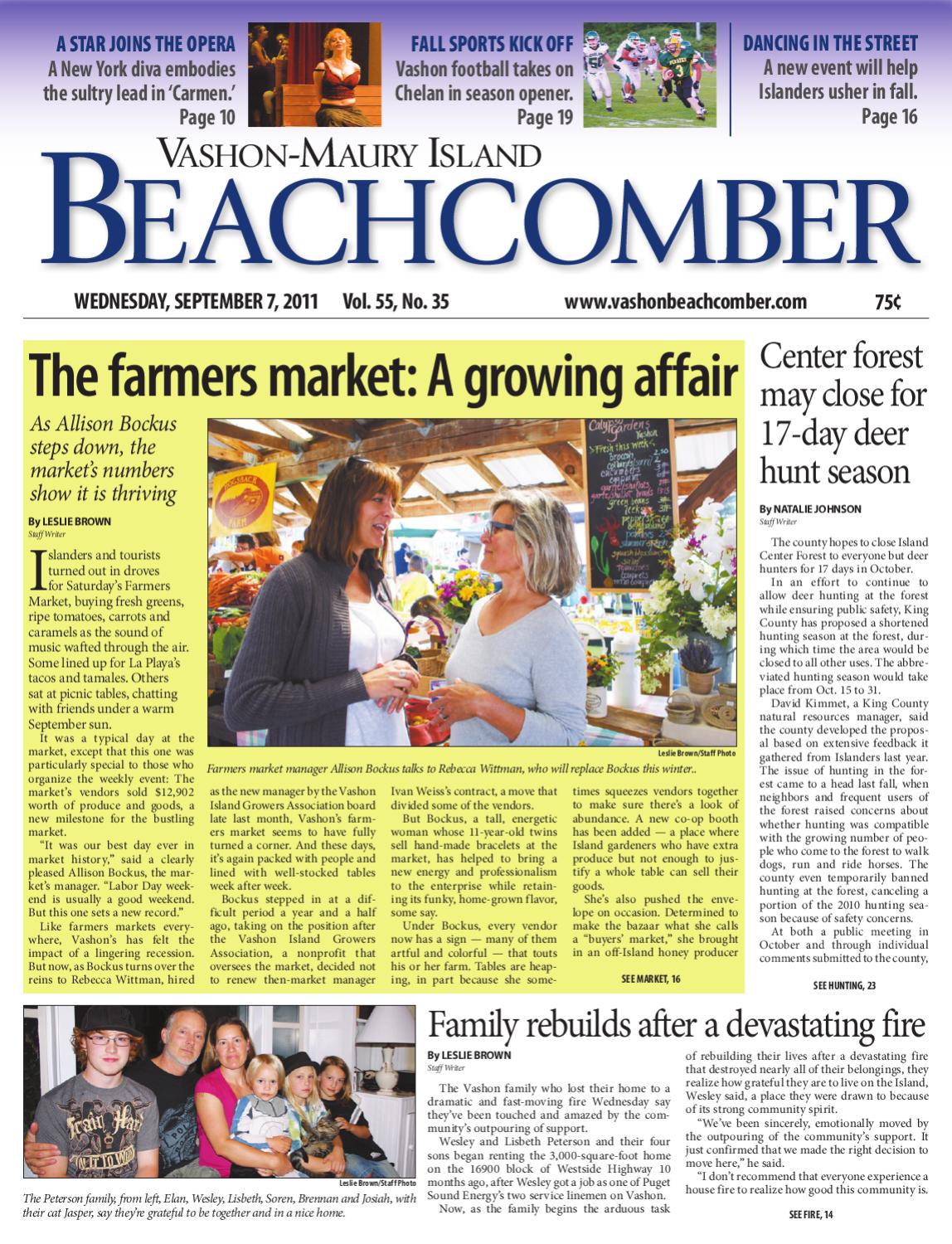 VashonMaury Island September 07, 2011 by Sound Publishing