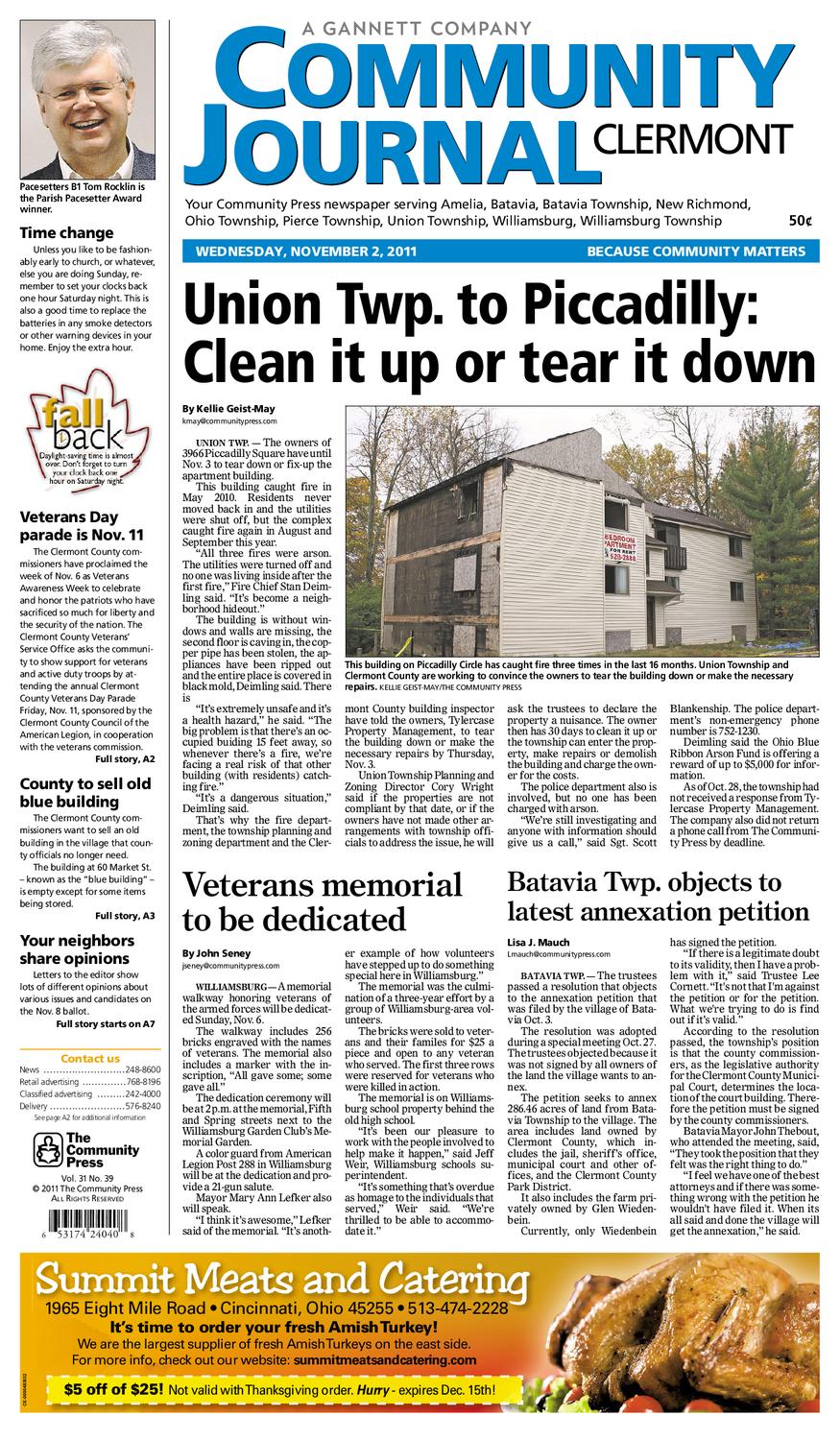 communityjournalclermont110211 by Enquirer Media Issuu