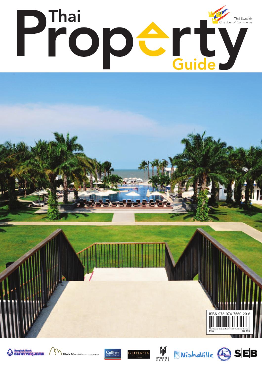 Thai Property Guide By Thai Swedish Chamber Of Commerce By