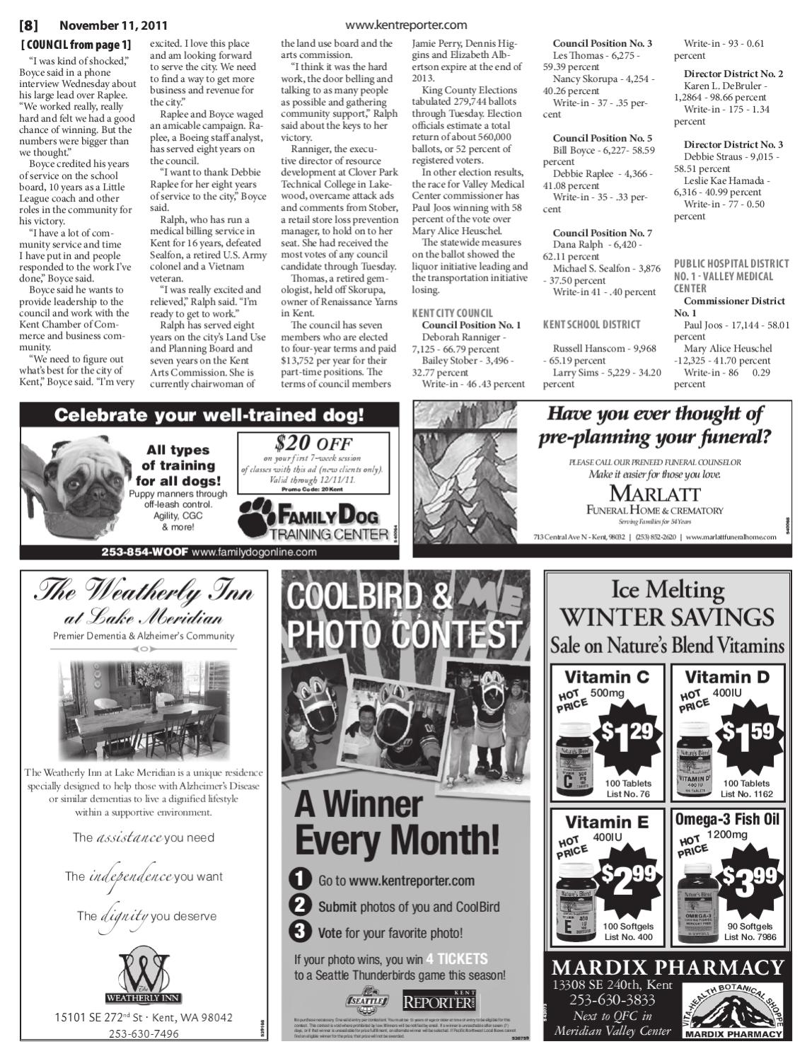 Kent Reporter, November 11, 2011 by Sound Publishing Issuu