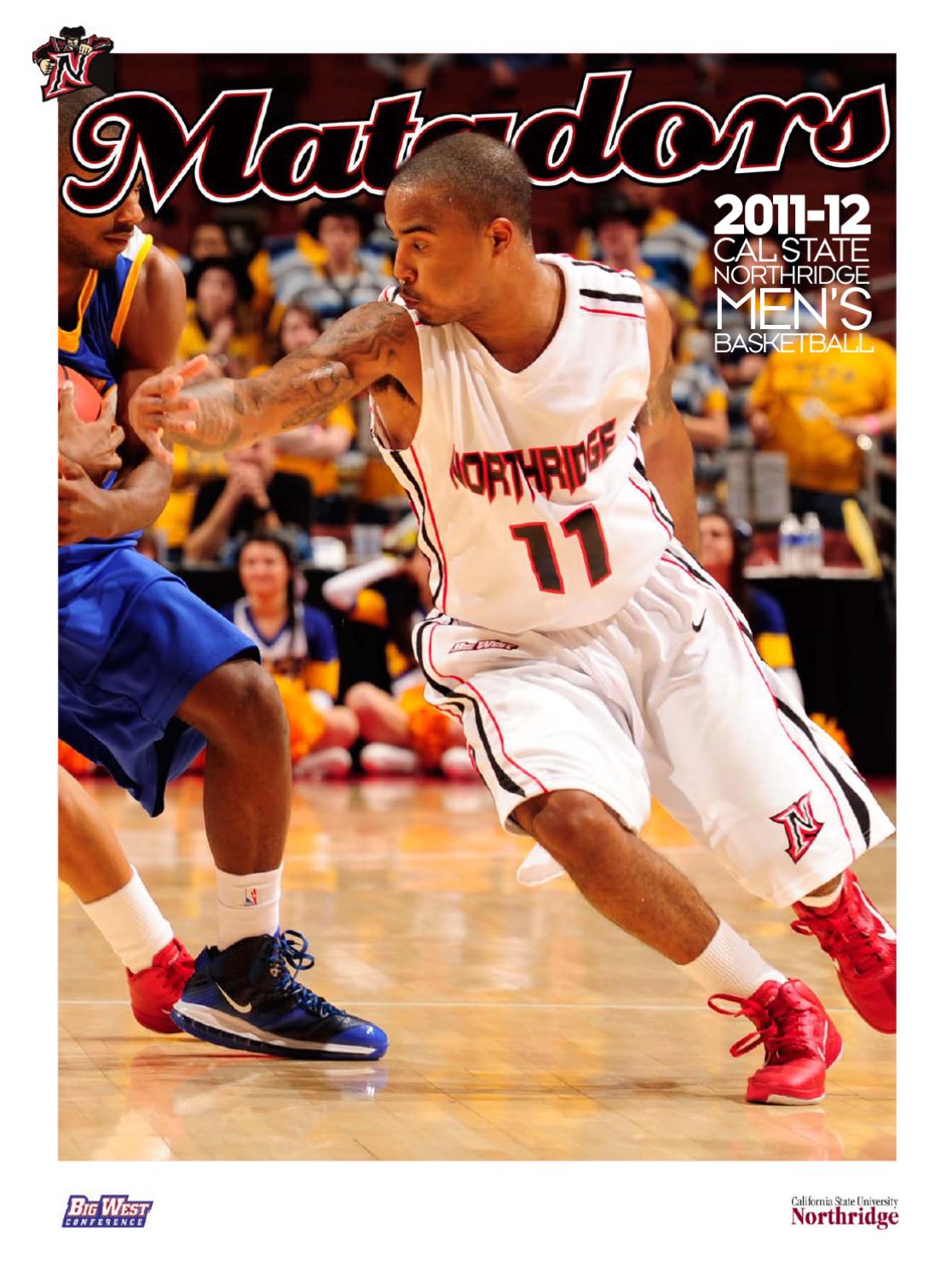 2011 12 Northridge Men s Basketball Media Guide By CSUN Athletics Issuu