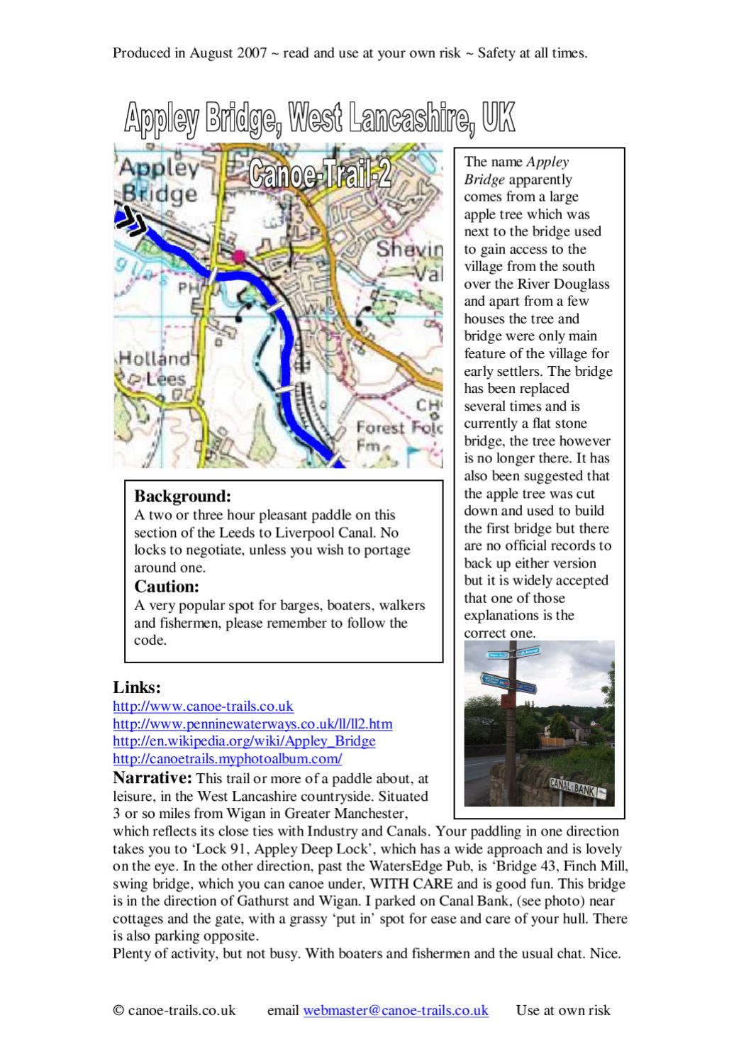 Appley Bridge Trail No.2 by Bob Sanders Issuu