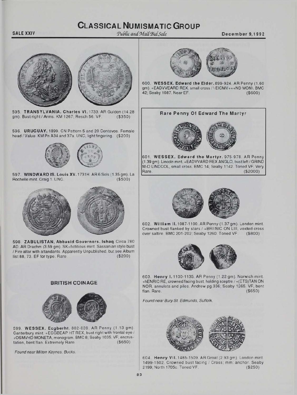 CNG_XXIV by Classical Numismatic Group, LLC - Issuu