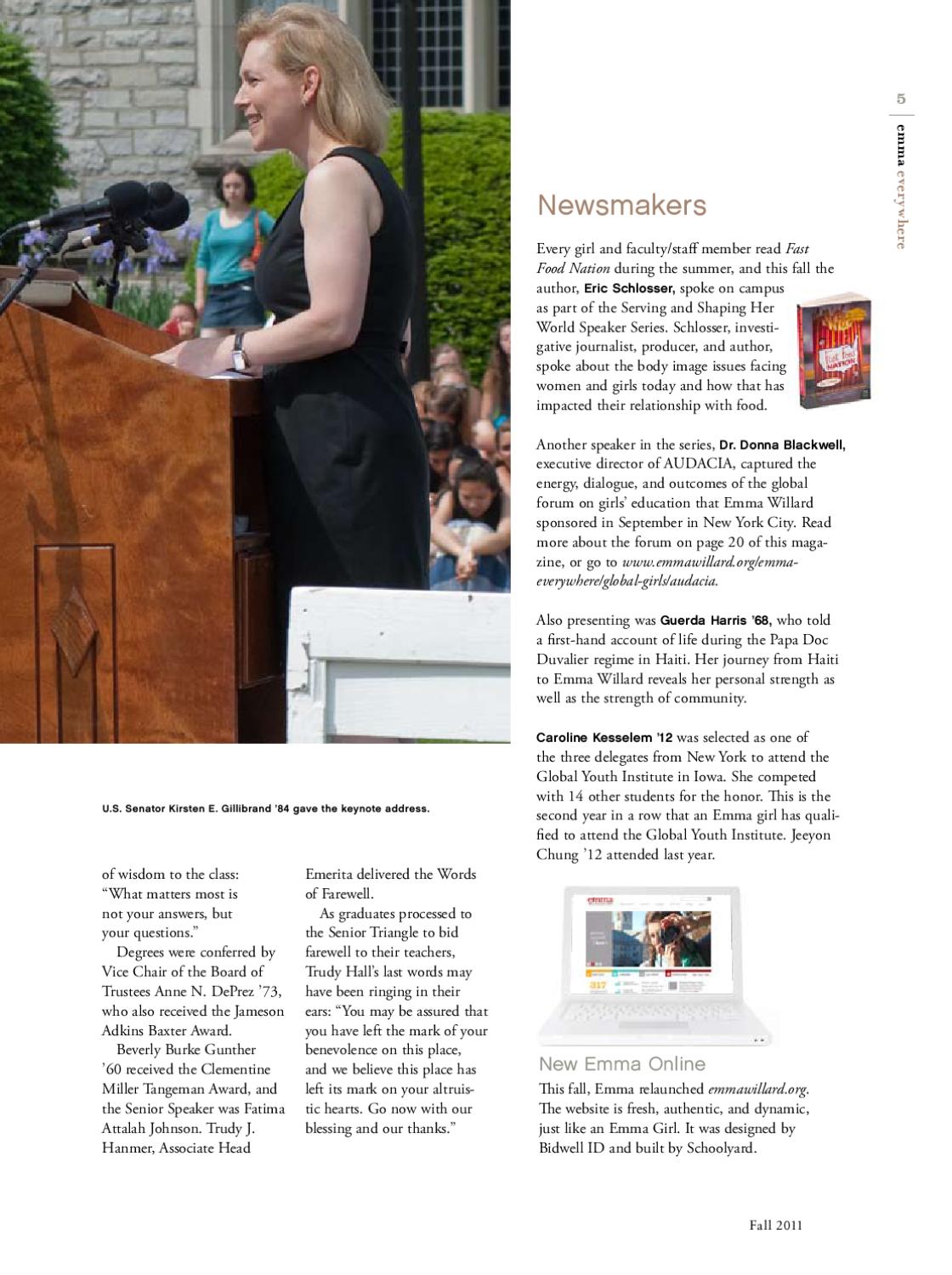 Emma Fall 2011 By Emma Willard Issuu issuu