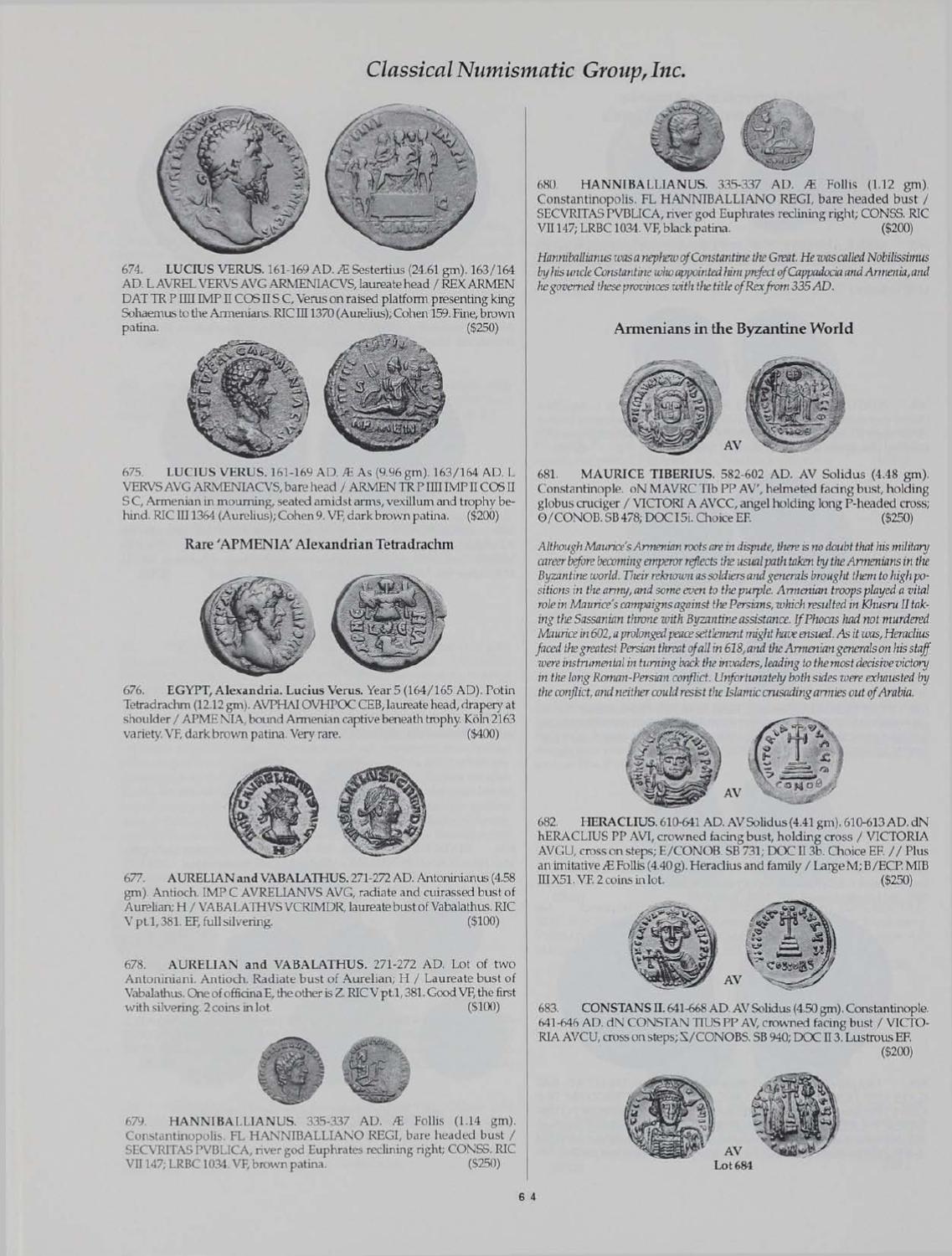 Cng 36 By Classical Numismatic Group Llc Issuu