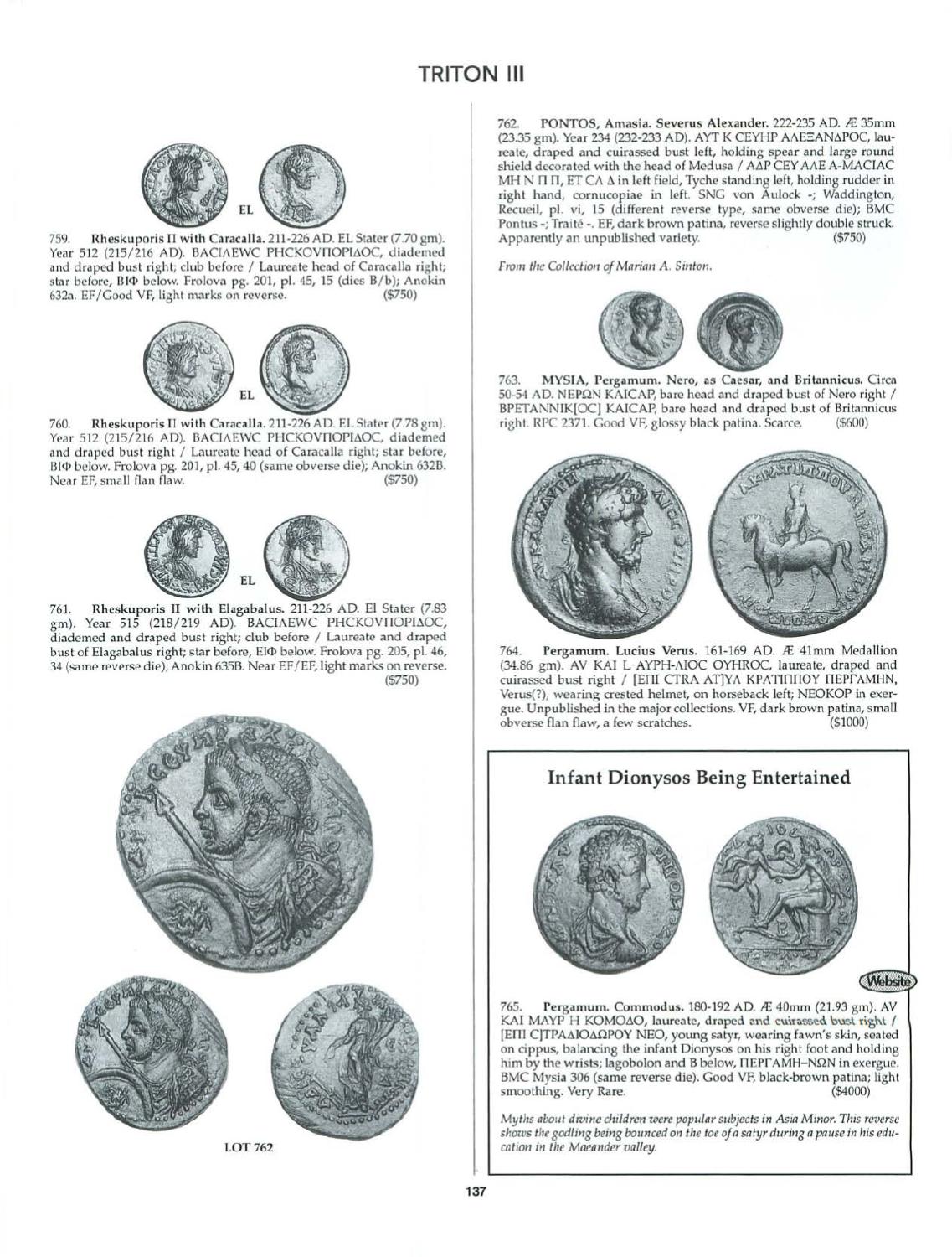 Triton Iii By Classical Numismatic Group Llc Issuu