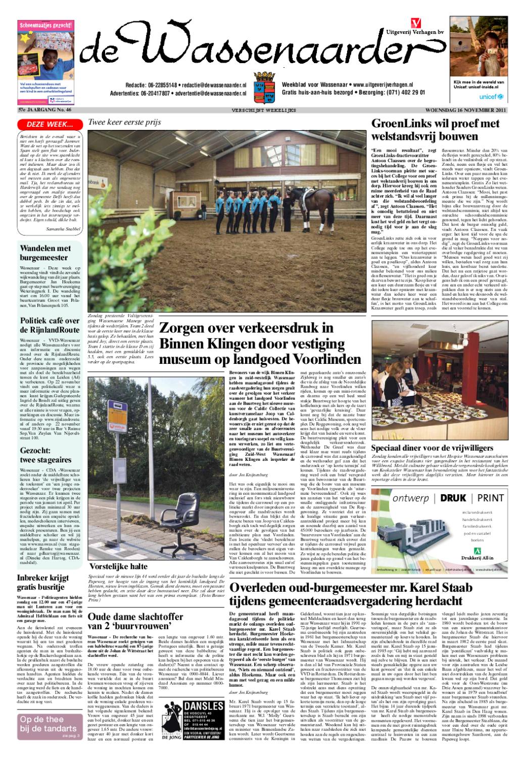 WS_week_46 by Uitgeverij Verhagen - Issuu