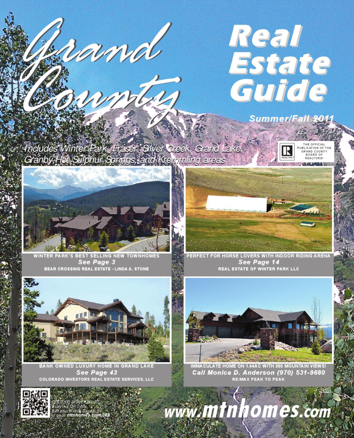Grand County Real Estate Guide Summer 2012 by Mountain Homes Publishing
