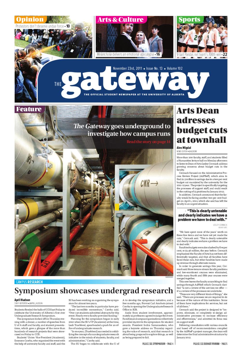 The Gateway Volume 102, Issue 13 by The Gateway Issuu